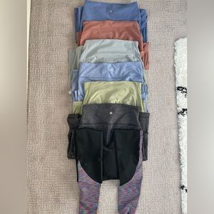 😍 8 PAIR OF LULULEMON TIGHTS